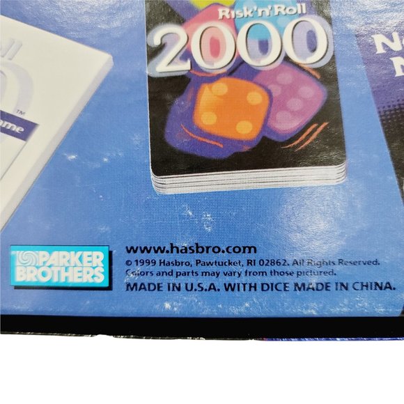 Hasbro Risk 'n' Roll 2000 The Dice of New Millennium Vintage Board Game 1999-200 - Picture 3 of 6